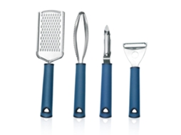 Descascador De Batatas, Conjunto De 4 Descascadores Multifuncionais Em Aço Inoxidável Com Descascador Giratório Para Descascar Frutas E Legumes