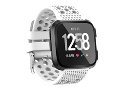 Pulseira Inteligente Com Orifícios De Ventilação Para Fitbit Versa Nostalgia88