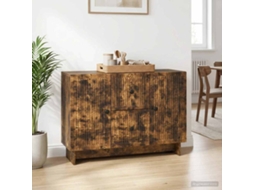 Vidaxl Buffet Carvalho Fumado 89 X 34,5 X 60 Cm Derivados De Madeira