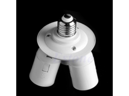 Adaptador De Soquete 3 Em 1 Para Lâmpada Led Com Base E27 Para Softbox Xdd Hengjian