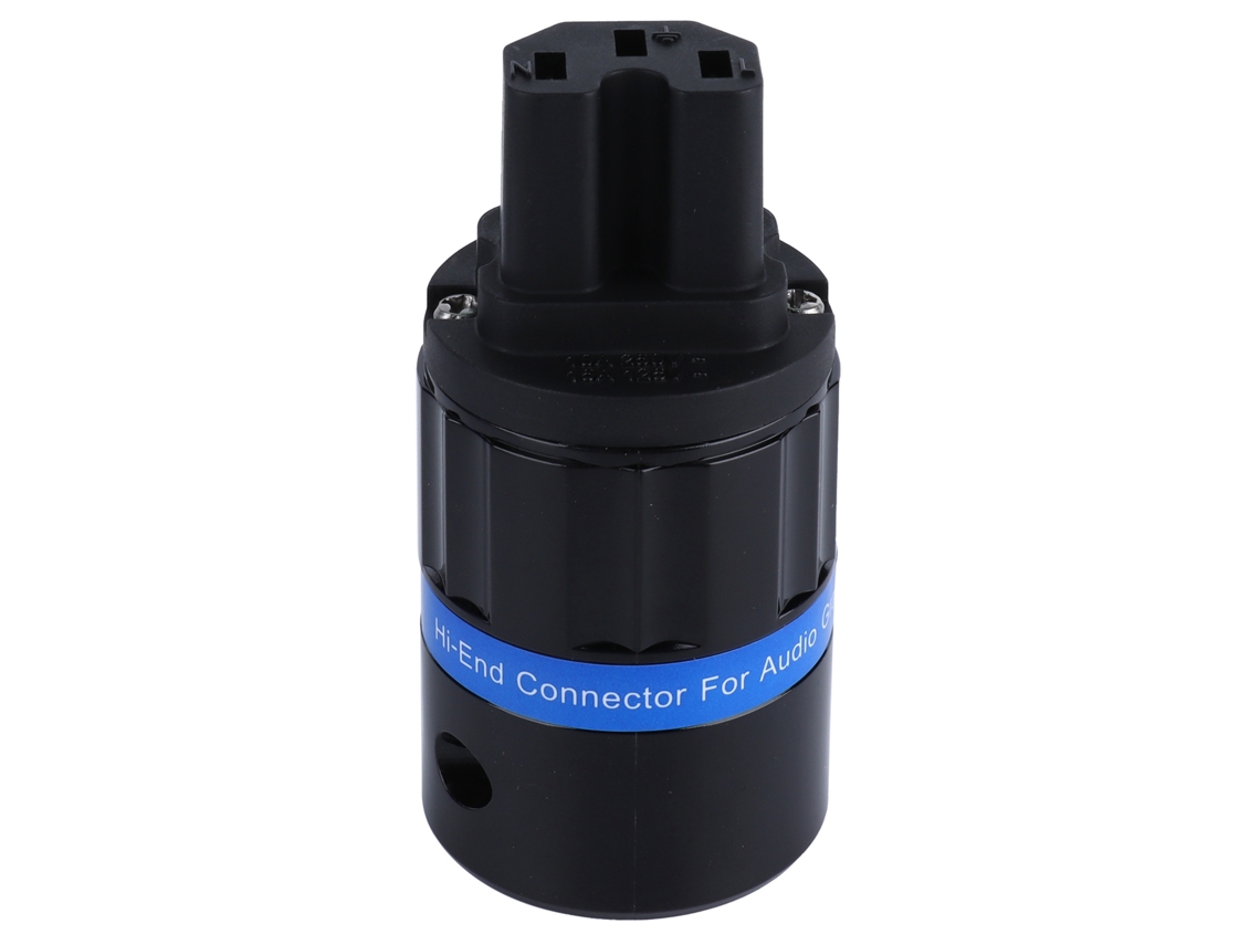 Conector De Áudio Monosaudio Iec Com Platina De Ródio