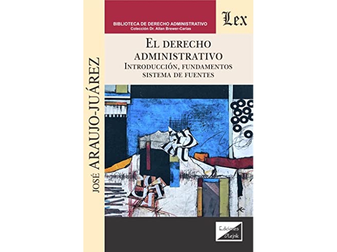 Livro Derecho Administrativo de José Araujo-Juarez (Português)