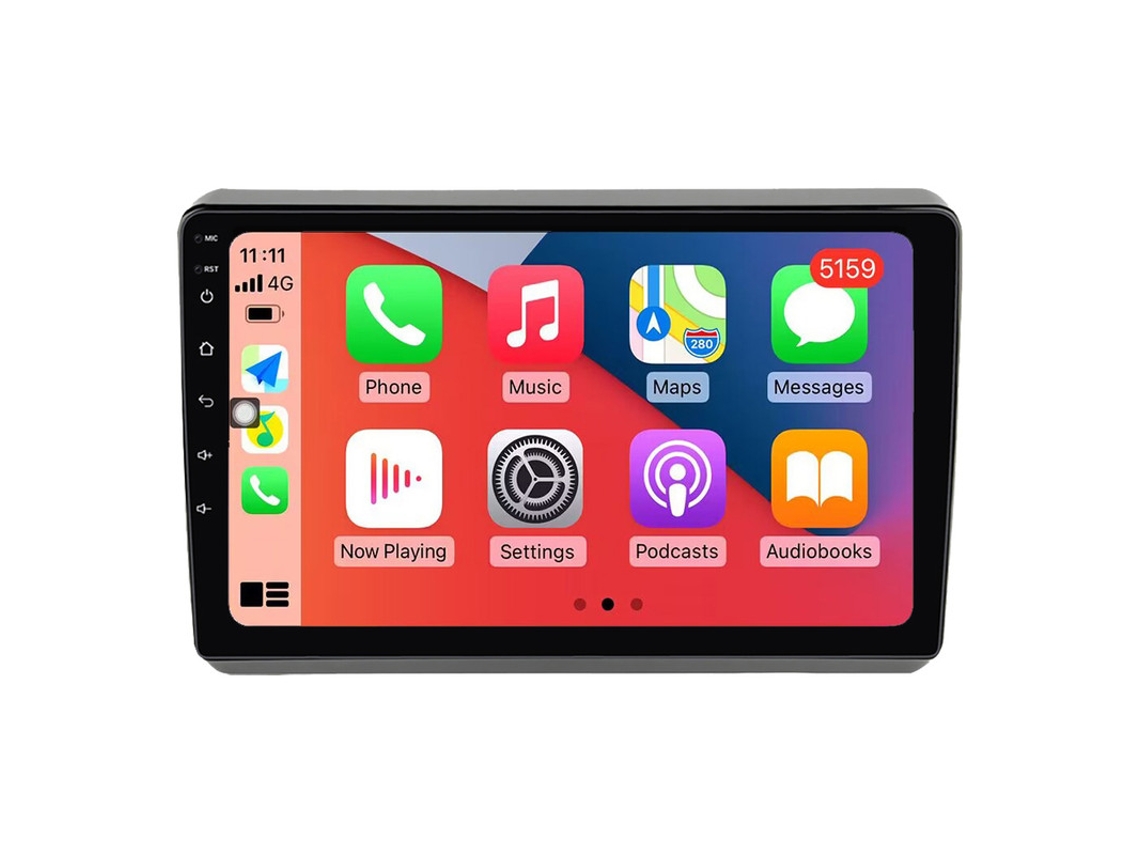 Auto Rádio Carro Bluetooth Autoradio 8GB RAM 128G ROM CarPlay Navegação GPS Ecrã Táctil RoverOne para Dodge Dart 2012-2016  