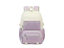Laxiscreed Mochila Escolar Leve E Resistente Para Jovens, Proteção De Costas, Impermeável, Moda E Espaçosa