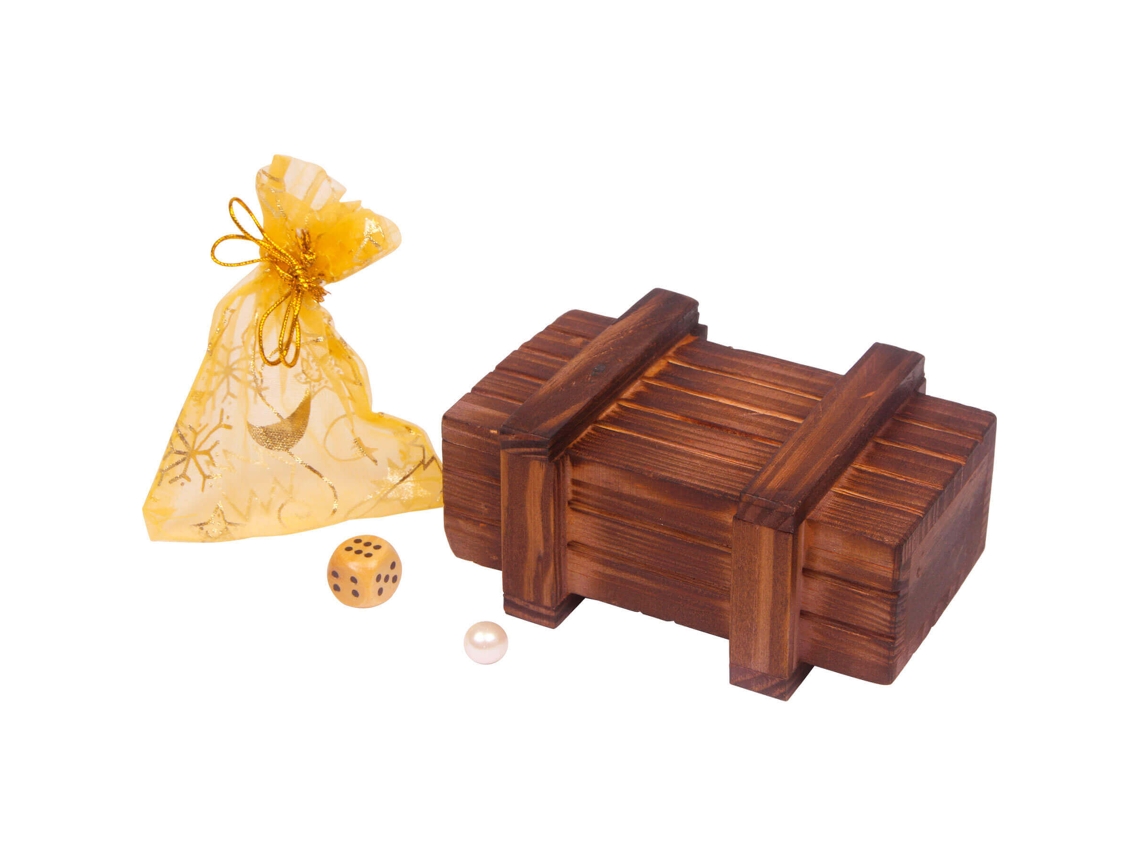 Truco Box Trunk de Madeira