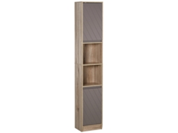Cômoda de Madeira S/MARCA, 5 Gavetas, Pés Elevados, Moderno, 35x28x90,5 Cm