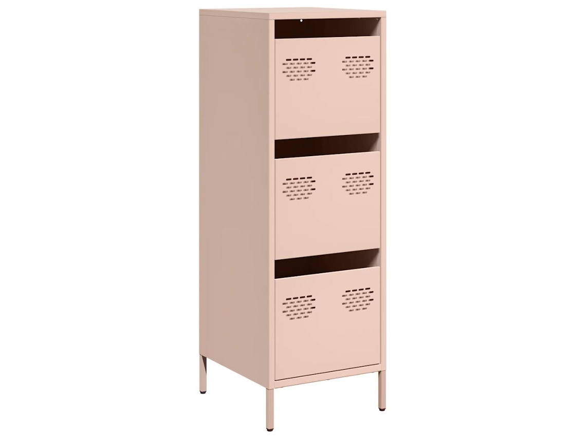 Highboard, Highboards Vidaxl Cor-de-rosa Metal (n/a)