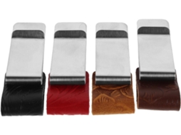 Clipe Organizador De Canetas Em Aço Inoxidável, Ideal Para Decoração Escolar, Porta Cadernos Portátil E Versátil