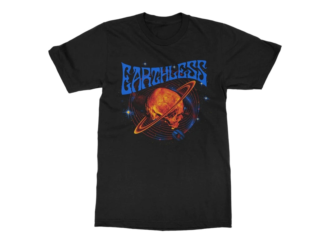 Earthless Cosmic Skull T shirt ROCKINSTONE Unisex Adults Best Sellers Size:m