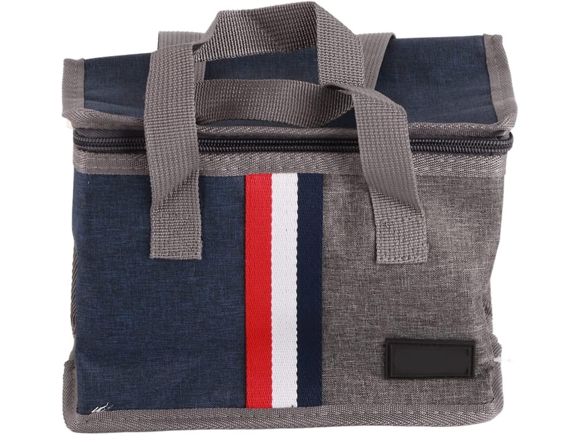 Lancheira Oxford De Tecido Oxford, Bolsa Térmica Isolante Portátil, Recipiente Térmico Para Alimentos, Para Trabalho, Escola E Piquenique Aquaforge