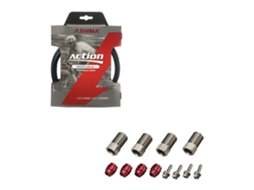Sram 5 X 2.1 Mm Pausa Cabo Kit 3 Metros Prateadoashima