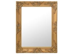 Vidaxl Espelho De Parede Estilo Barroco 50x60 Cm Dourado