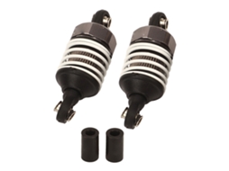 Mali 2pcs Amortecedor de Carro Rc de Liga de Alumínio para Zd Racing 1/16 S16 Ex16 Cor Titânio