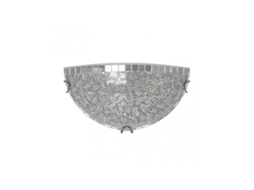 Candeeiro de Parede Tenor 1Xe27 Mosaico Cromo 16X30X8 5 Cm FABRILAMP