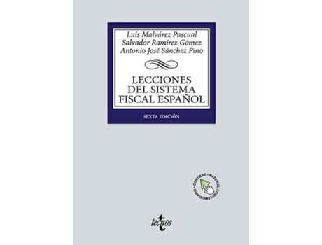Livro Lecciones Del Sistema Fiscal Español Da Editorial Tecnos De Luis A Malvárez Pascual, Salvador Ramírez Gómez Et Al. (espanhol)