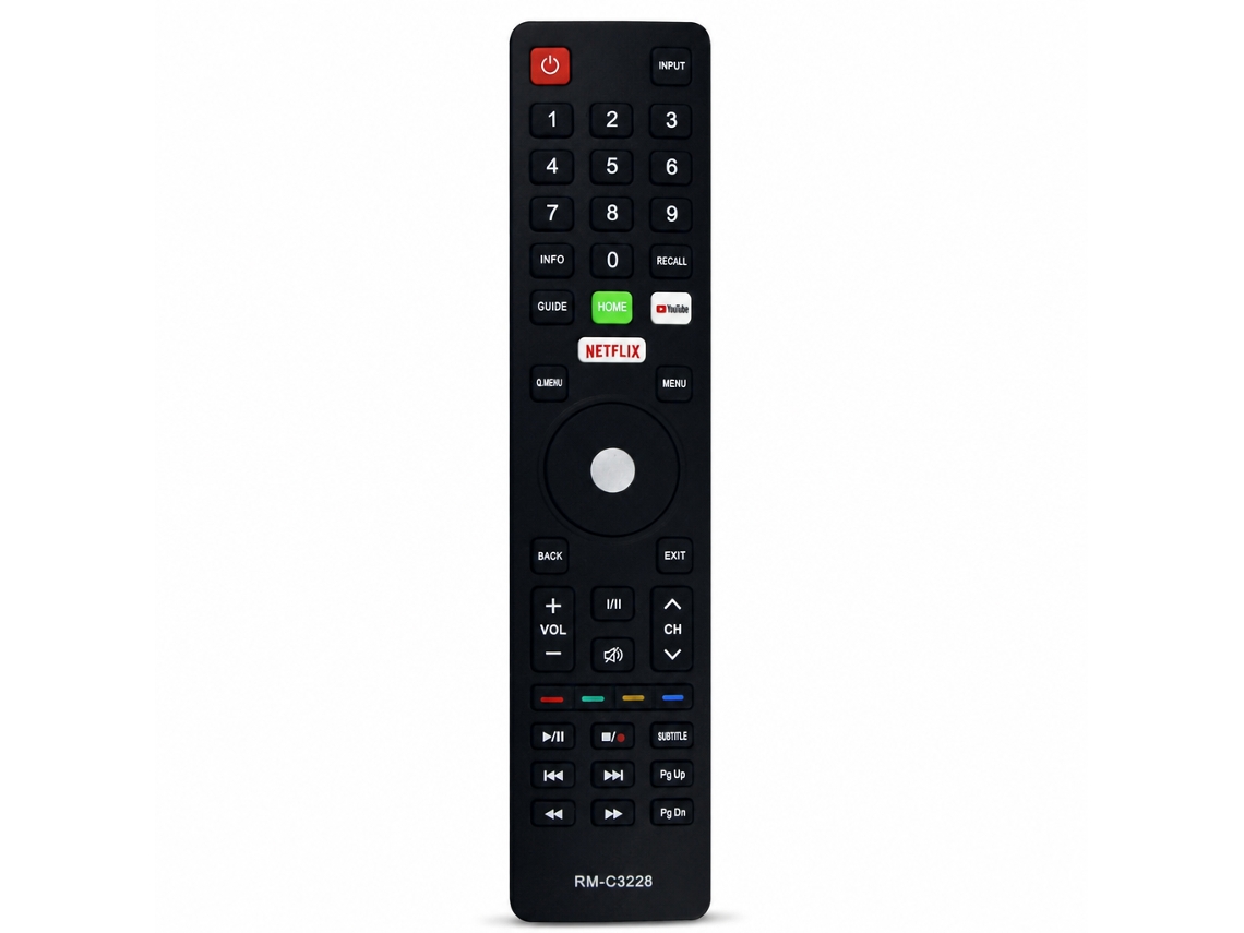 Comando À Distância Para Tv Lcd Compatível Com Jvc Rm-c3228