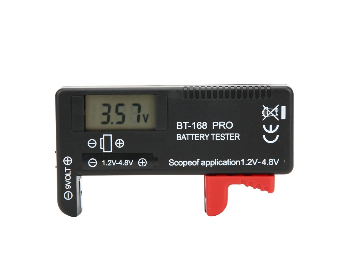 Testador digital de capacidade de bateria 168pro com LCD S/MARCA