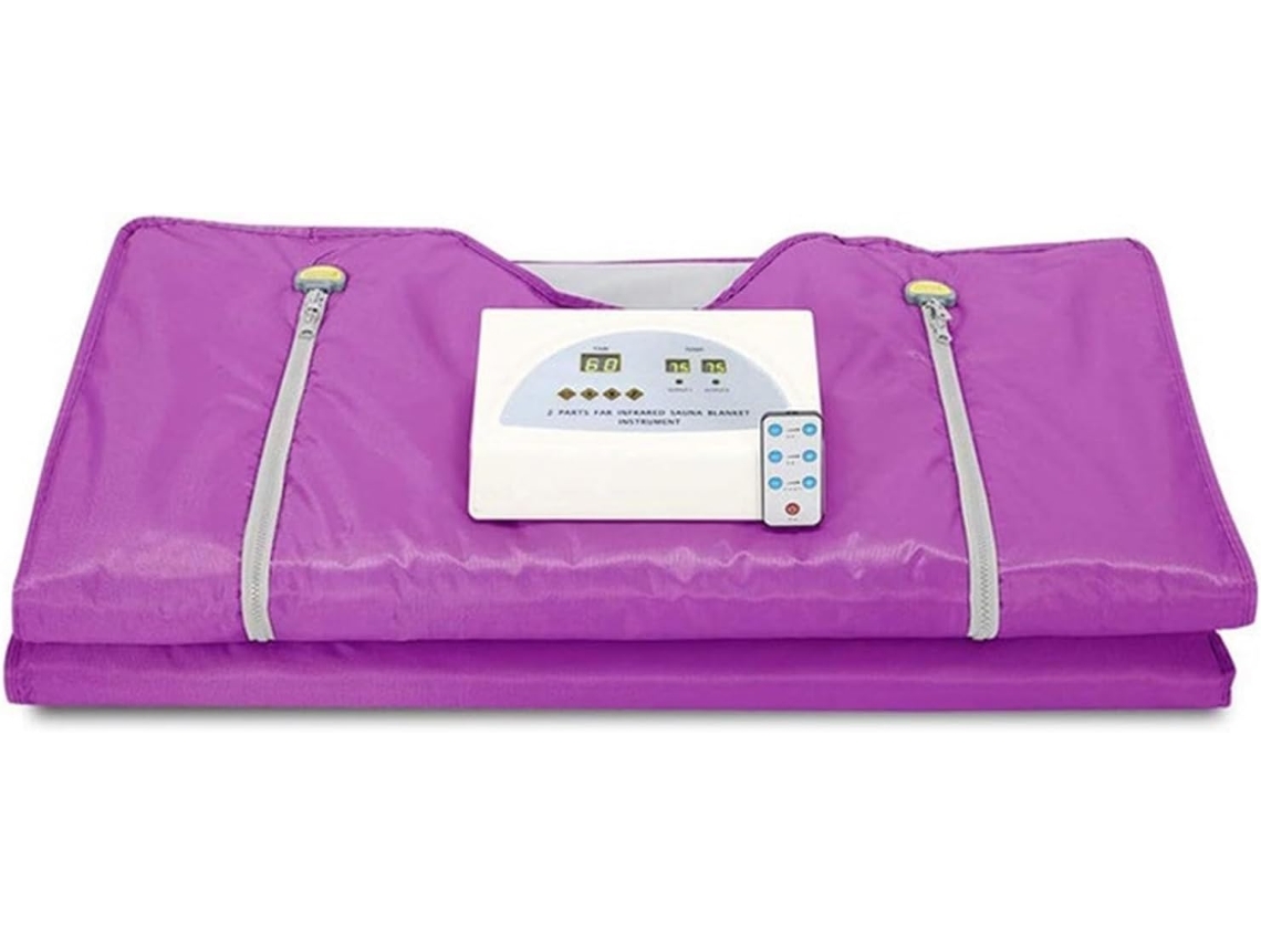 Kit de Sauna Portátil, Manta Térmica Infravermelha, para Perda de Peso e Terapia Profissional de Desintoxicação. SFUSHOS