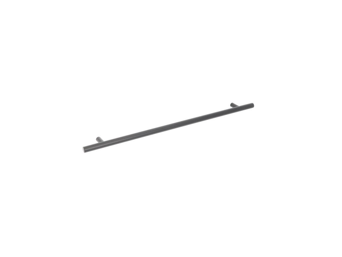 Puxador para Móveis em Aço Inoxidável com 320 mm de distância central e acabamento Verniz Preto Mate, conjunto de 25 HARDWAREXCHANGE
