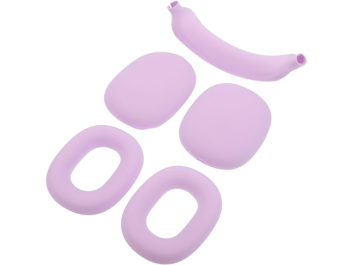 Kit com 3 Capas Protetoras de Silicone Roxas Pastel Antitranspirantes. SFUSHOS