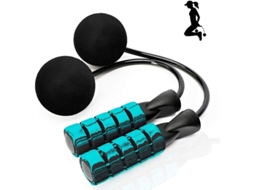 Saltador Sem Corda 2025 Com Duas Bolas Ponderadas, Saltador Rápido E Sem Enrolamentos Para Fitness Indoor