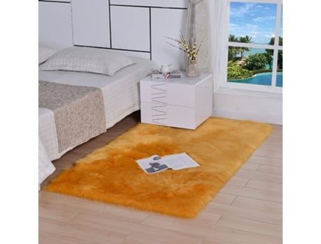 Tapete LUUCOZK Quarto Castanho (180x220cm)