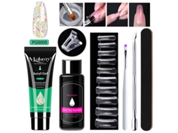 Conjunto De Gel Para Extensão De Unhas Com 7 Peças E Ferramentas Para Alisar As Unhas.pgs005