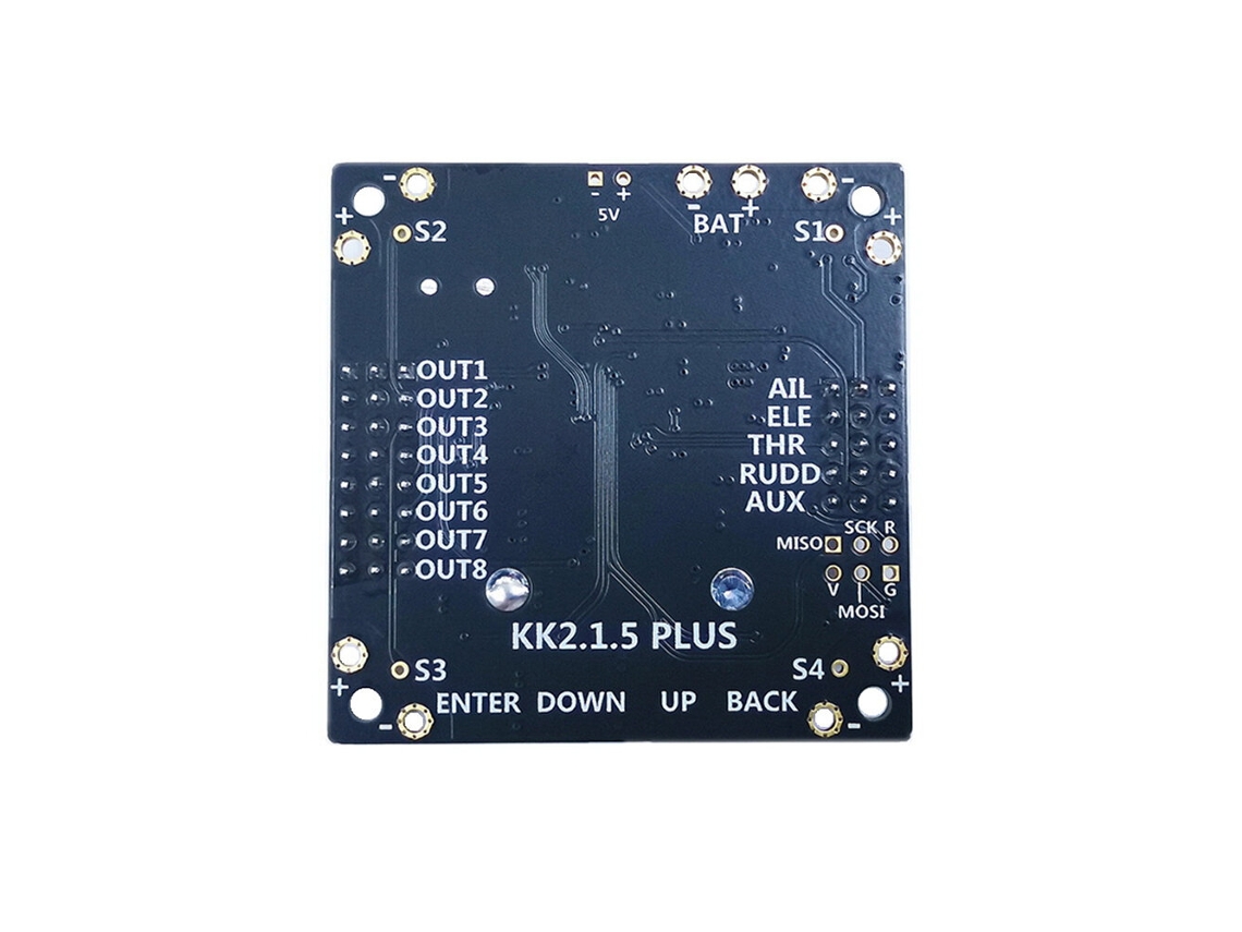 Placa De Controlo De Voo Kk2.1.5 Plus Kk2 Controlador De Voo Vtol V Tail Autobalanceamento Acrobático Para Fpv Racing Drone Rc Avião