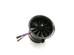 Powerfun Edf 70mm Ducted Fan 4s 3400kv Brushless Motor 12 Blades Helicóptero para Avião Rc MDUG
