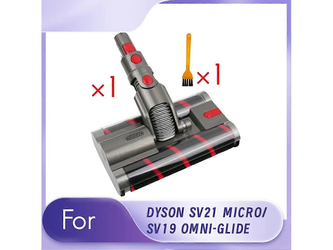 Para Sv21 Micro/sv19 Omni-glide Kit De Escova Dupla De Rolo, Cabeça De Substituição Do Motor, Cabeça De Limpeza De Rolo Macio