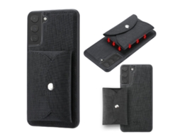 Capa Destacável para Samsung Galaxy S21 5g Vili Pele Sintética Preto1