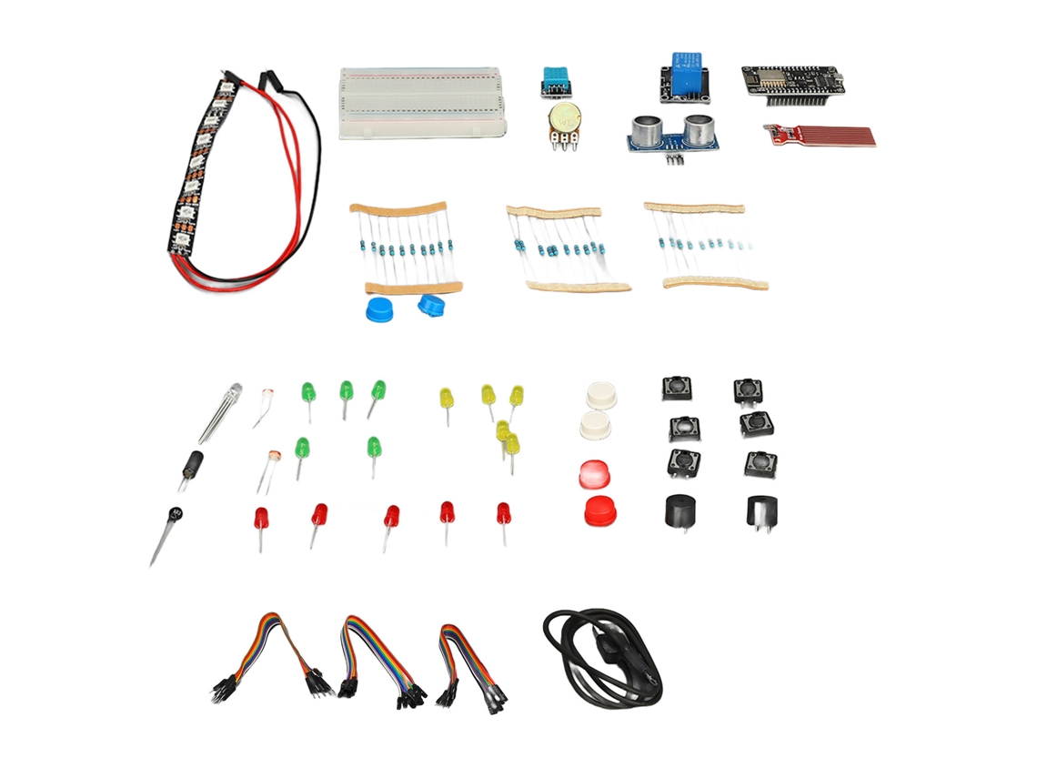 Kit De Desenvolvimento Iot Esp8266 Laxiscreed Com Wifi Para Diy E Aprendizagem