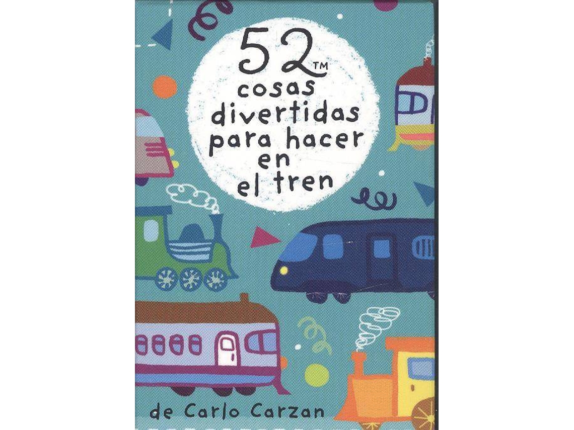 Livro Baraja 52 Cosas Divertidas Para Hacer En El Tren de Carlo Carzan (Espanhol)
