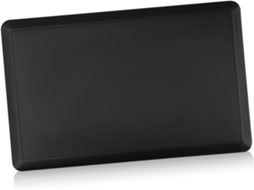 Tapete De Cozinha Anti Fadiga Ukcoco, Preto, 44x71x1, 2cm, Acolchoado Em Pvc E Espuma, Antiderrapante, Confortável Para