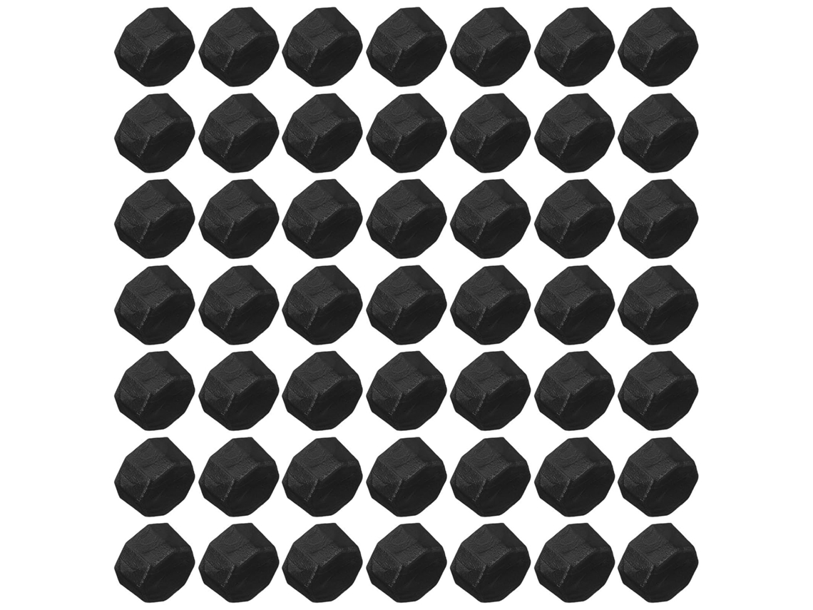 Pérolas de cera pré-fabricadas Octogonais para lacre, 6 pacotes com 100 unidades cada, ideais para Carimbos de texto.