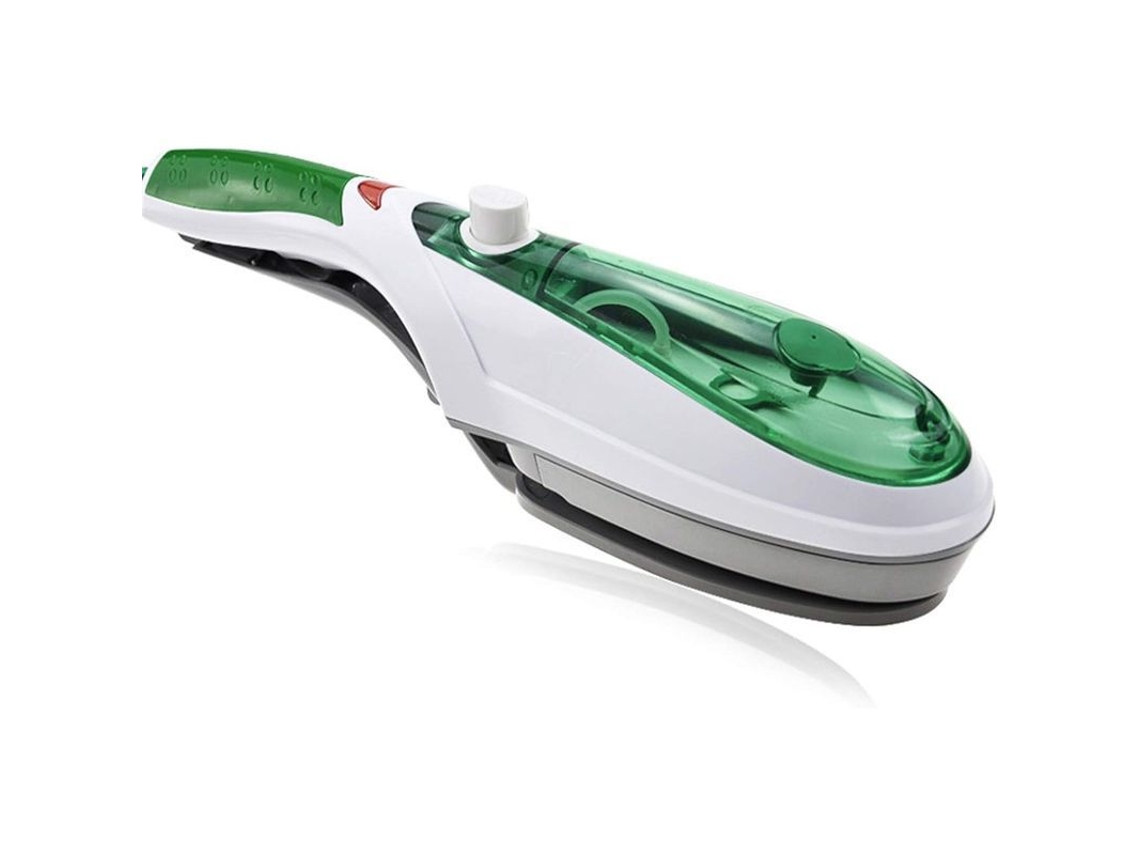 Plancha De Vapor Portátil Mini Para Ropa De Casa Con Mango, 1000w, 110-220v, Blanco Y Verde, Desarrugue Rápido