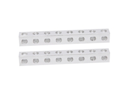 2 Peças 3106‑0008‑0064 Viga Quadrada 8x8x64mm Com 8 Orifícios Acessório De Estrutura Robótica
