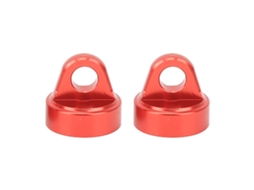Mali tampa Superior de Amortecedor de Rc em Liga de Alumínio Protetor para Tenacity Pro 1/10 2pcs Vermelho