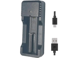 Carregador Universal Compatível Com Lanterna De Led Para Camping E Mergulho. Loja Olysi