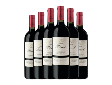 Vinho DUCOURT Château Briot Rouge Bordeaux (0.75 L - 6 Unidades)