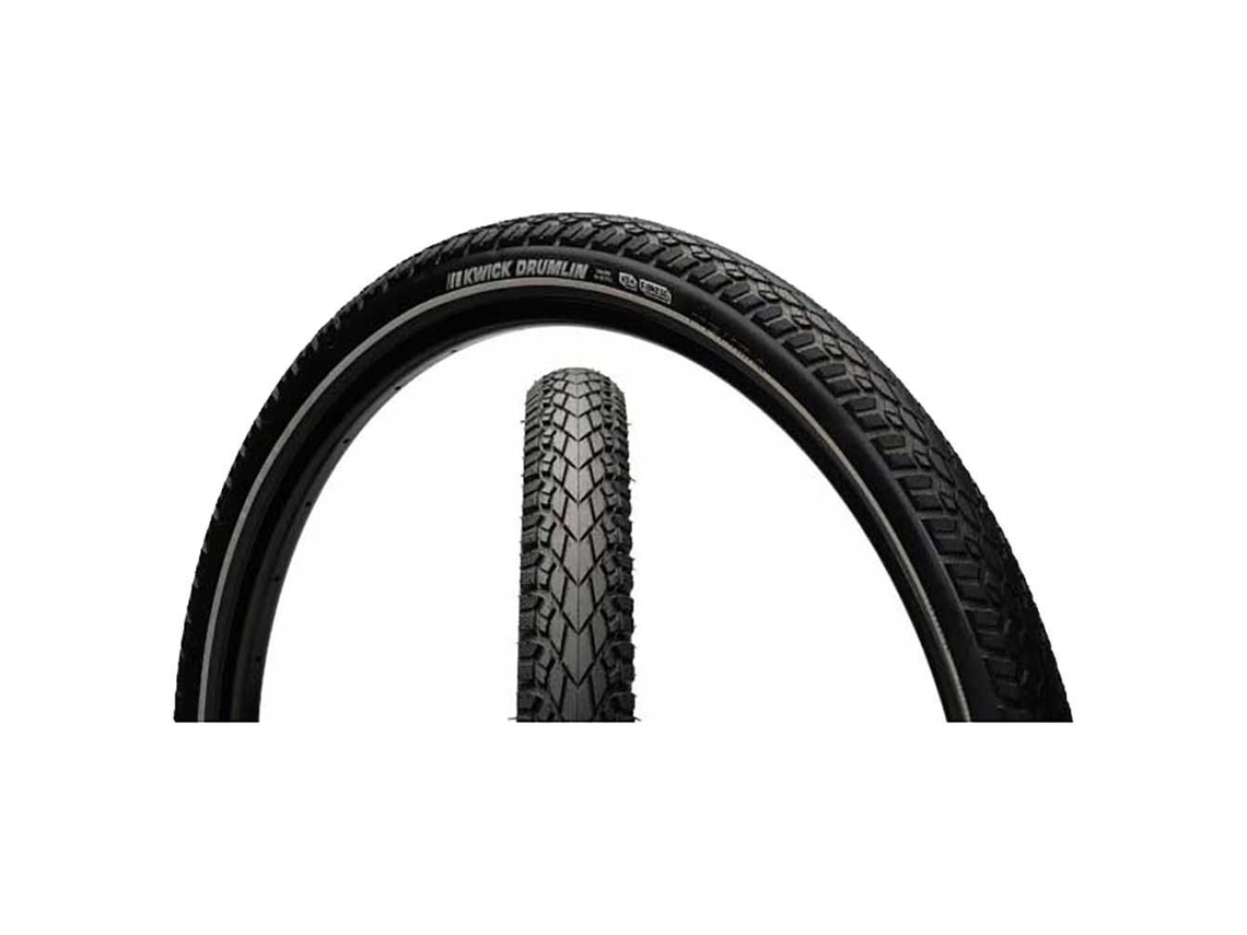 Pneu Urbano Rígido Kwick Drumlin K1216 27.5´´ X 47 Preto 27.5´´ X 47Kenda