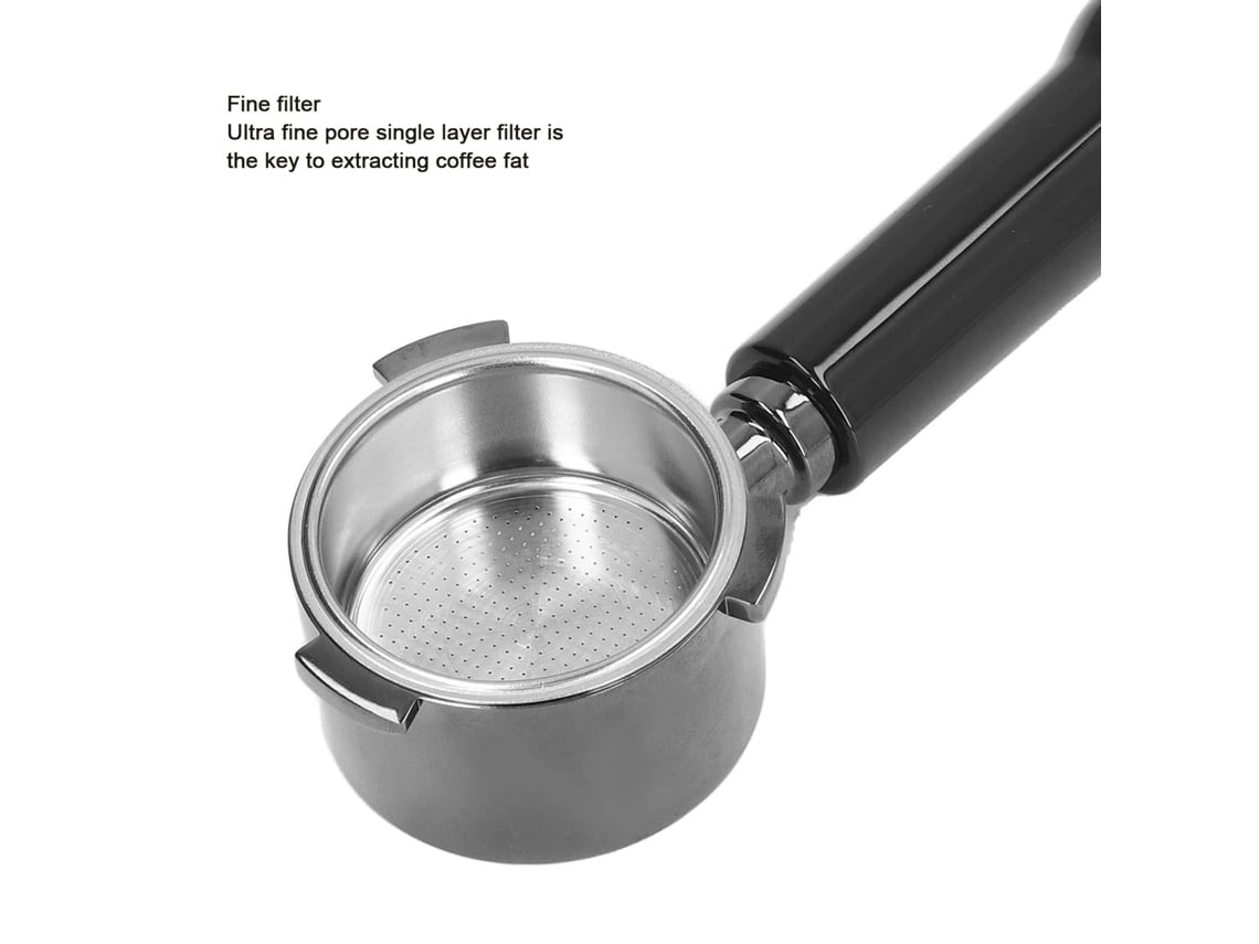 Tamper de Filtro de Café de Madeira Portafiltro de Café de 51 Mm para