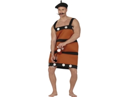 Traje de barril dispensador masculino