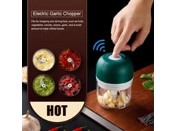 Picador Elétrico de Alho Mini 250ml com Usb