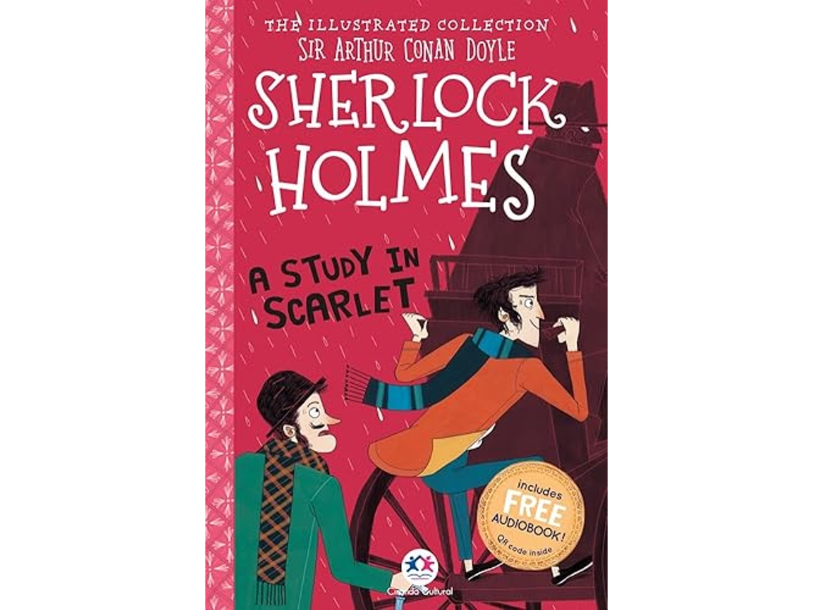 Livro A Study In Scarlet de Arthur Conan Doyle (Inglês)