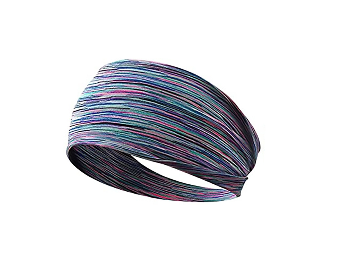 Yuysan Faixa De Cabeça Desportiva Elástica, Faixa Anti-suor E Condutora De Suor, Ideal Para Corrida, Ginásio E Ioga, Prende O Cabelo Para Senhoras（10）