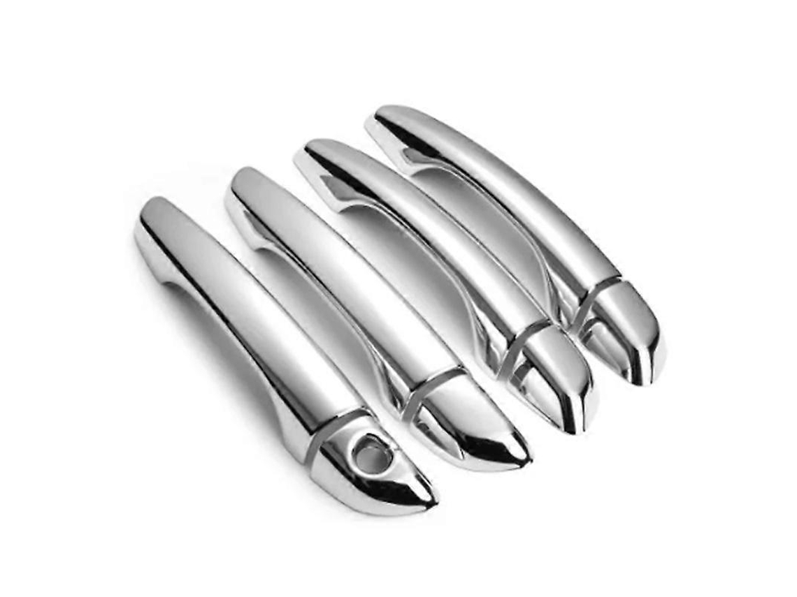 Capa Maçaneta Porta Citroën C3 Mk3 2017 2021 Padrão Fibra Carbono Decoração