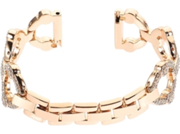 Pulseira De Metal Com Diamantes, Compatível Smartwatch, Elegante