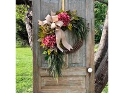Omni corona de Natal de 40cm para Porta Principal Decoração Interior e Exterior de Natal