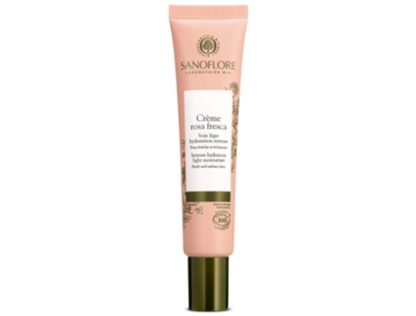 Creme de Rosa Fresco Leve Orgânico 40 Ml SANOFLORE